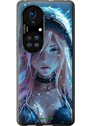 Чехол на huawei p50 аниме-дива под дождем "6120u-2292-10746"