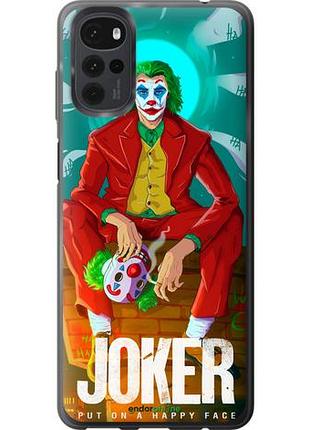 Чехол на motorola g22 джокер1 "4675u-2681-10746"