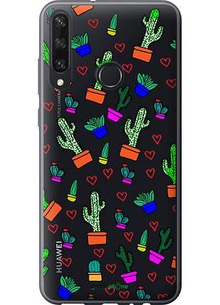 Чехол на huawei y6p кактусы 4 "4856u-1952-10746"