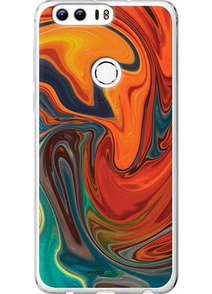 Чехол на huawei honor 8 абстрактный фон "4547u-351-10746"