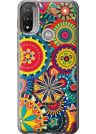 Чехол на motorola e20 узор 5 "902u-2509-10746"
