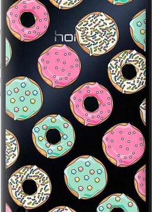 Чехол на huawei honor 6 plus пончики 1 "4657u-179-10746"