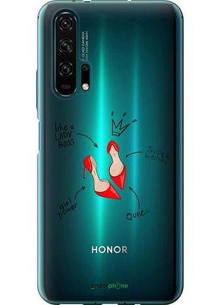 Чехол на huawei honor 20 pro женщина "4599u-1702-10746"