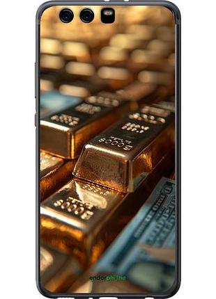 Чехол на huawei p10 plus сияние золота "6104u-963-10746"