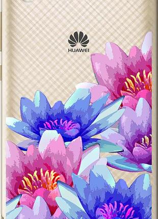 Чехол на huawei y6 ii лотос "4862u-338-10746"