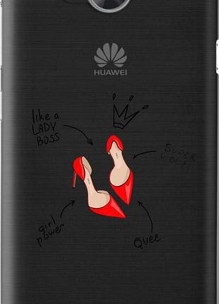 Чехол на huawei y3ii / y3 2 женщина "4599u-495-10746"
