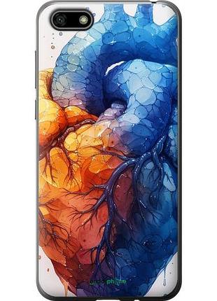 Чохол на huawei y5 2018 арт-серце "6034u-1500-10746"