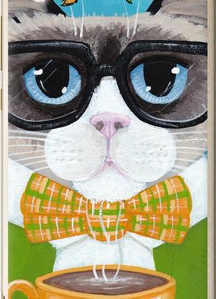 Чехол на huawei y6 ii cat&coffee "4053u-338-10746"