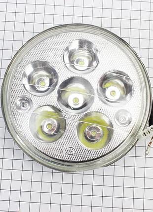 Фары круглой передняя часть delta/alpha 5+1-led, d-140mm, tuning