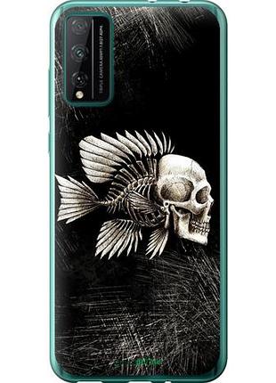 Чехол на huawei honor play 4t pro рыбо-человек "683u-1914-10746"