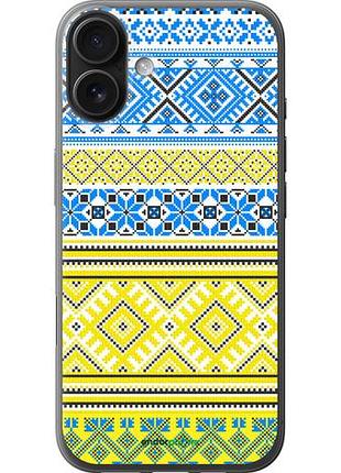 Чехол на iphone 16 plus вышиванка 40 "1174u-3714-10746"
