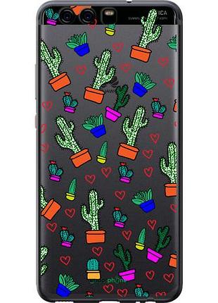 Чехол на huawei p10 кактусы 4 "4856u-780-10746"