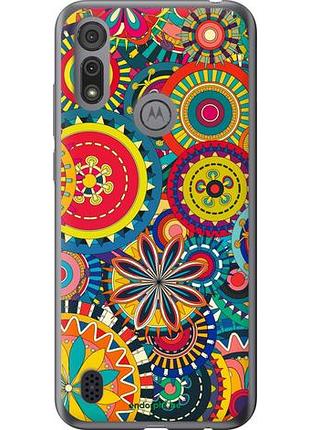 Чехол на motorola e6s узор 5 "902u-2001-10746"