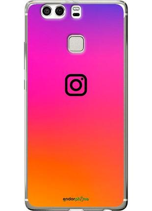 Чехол на huawei p9 plus instagram "4273u-300-10746"