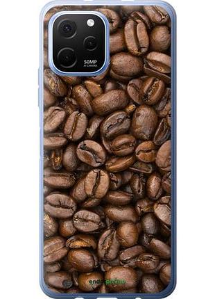 Чехол на huawei nova y61 зёрна кофе "783u-2983-10746"