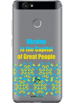 Чехол на huawei nova ukraine "5283u-439-10746"