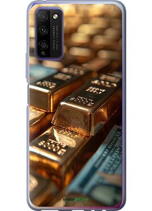Чехол на huawei honor 30 lite сияние золота "6104u-2074-10746"