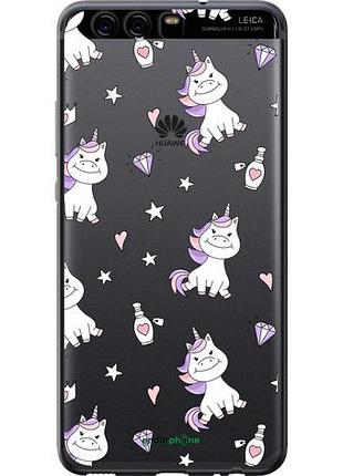 Чехол на huawei p10 единорожка v2 "4703u-780-10746"