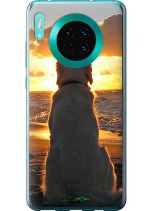 Чохол на huawei mate 30 захід і собака "3966u-1773-10746"
