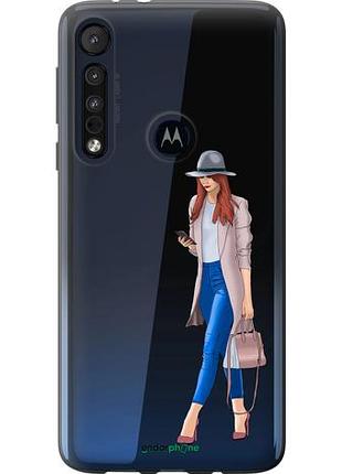 Чохол на motorola one macro дівчина 1 "4751u-1812-10746"