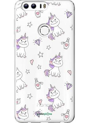 Чохол на huawei honor 8 єдиноріжок v2 "4703u-351-10746"