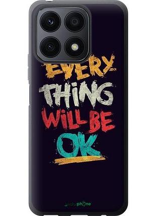 Чехол на huawei honor x8a все будет хорошо "4068u-2963-10746"