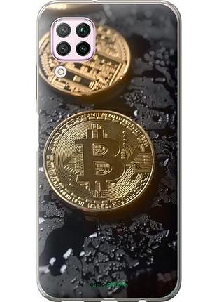 Чехол на huawei nova 6se вулканический bitcoin "6092u-1823-10746"