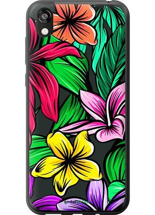 Чехол на huawei honor 8s тропические цветы 1 "4753u-1679-10746"