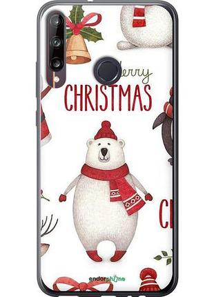 Чехол на huawei p40 lite e merry christmas "4106u-1875-10746"