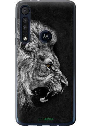 Чехол на motorola one macro лев "1080u-1812-10746"