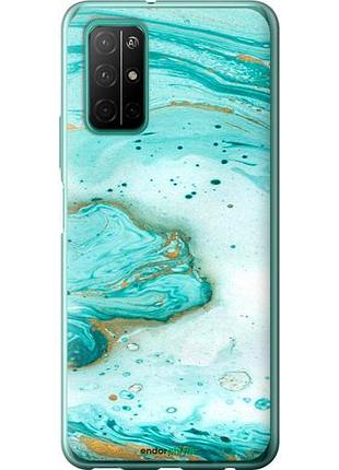 Чехол на huawei honor 30s мраморный "4895u-1897-10746"