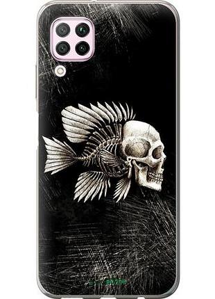 Чехол на huawei nova 6se рыбо-человек "683u-1823-10746"