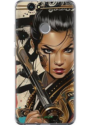 Чехол на huawei nova воительница ветров "6077u-439-10746"