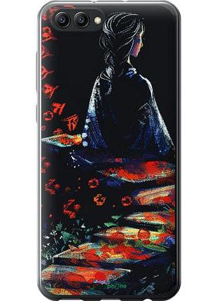 Чохол на huawei honor v10 / view 10 мрійлива дівчина "6042u-1579-10746"