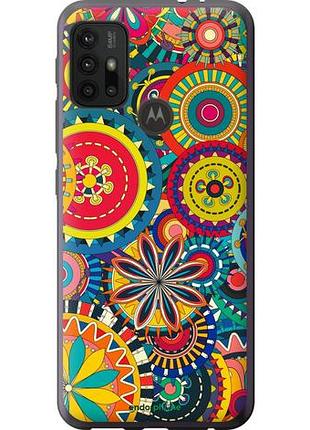 Чехол на motorola moto g20 узор 5 "902u-2461-10746"