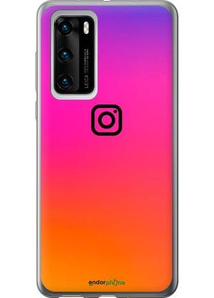 Чехол на huawei p40 instagram "4273u-1840-10746"