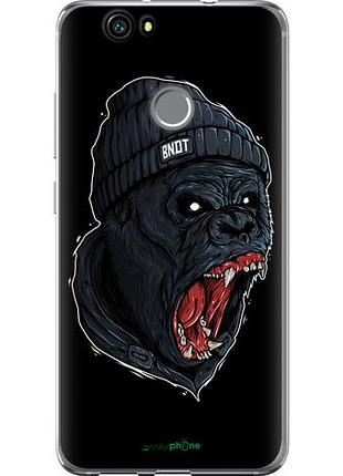 Чехол на huawei nova обезьяна в ярости "4137u-439-10746"