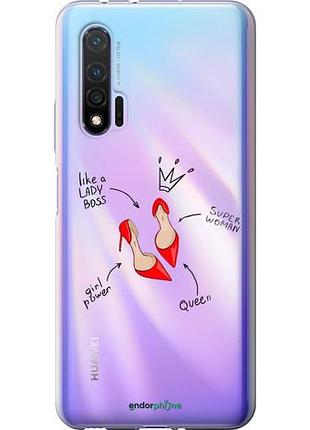 Чехол на huawei nova 6 женщина "4599u-1821-10746"