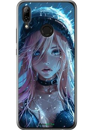 Чехол на huawei nova 3 аниме-дива под дождем "6120u-1535-10746"