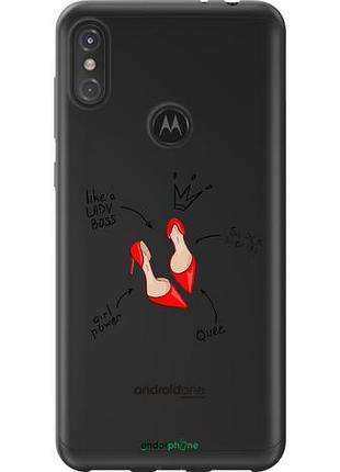 Чохол на motorola one power жінка "4599u-1588-10746"