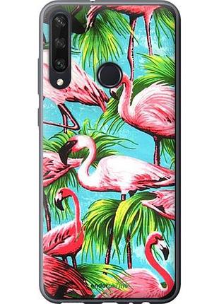 Чехол на huawei y6p tropical background "4016u-1952-10746"