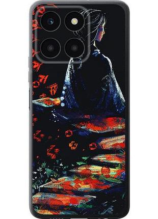 Чехол на huawei honor x6a мечтательная девушка "6042u-3340-10746"