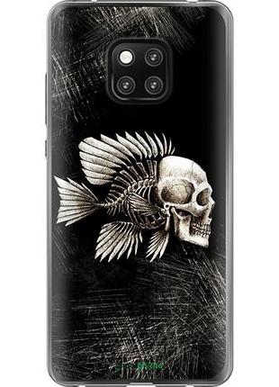 Чехол на huawei mate 20 pro рыбо-человек "683u-1567-10746"