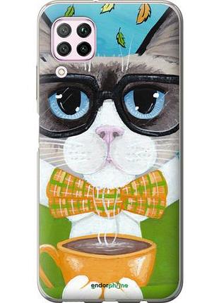 Чехол на huawei nova 6se cat&coffee "4053u-1823-10746"