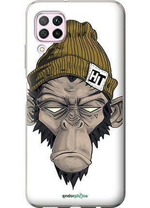 Чехол на huawei p40 lite обезьяна в шапке "4183u-1887-10746"