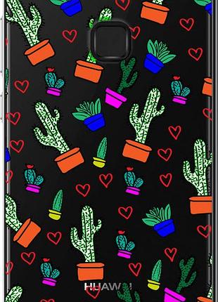 Чехол на huawei p10 lite кактусы 4 "4856u-896-10746"