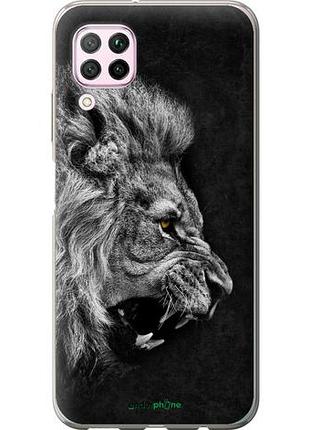 Чехол на huawei p40 lite лев "1080u-1887-10746"