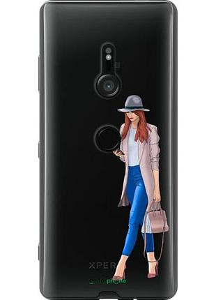Чохол на sony xperia xz3 h9436 дівчина 1 "4751u-1540-10746"