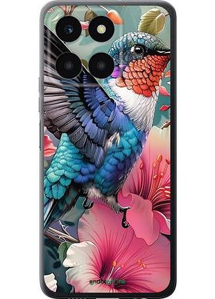Чехол на huawei honor x6a сказочная колибри "6051u-3340-10746"