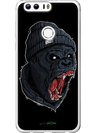 Чехол на huawei honor 8 обезьяна в ярости "4137u-351-10746"